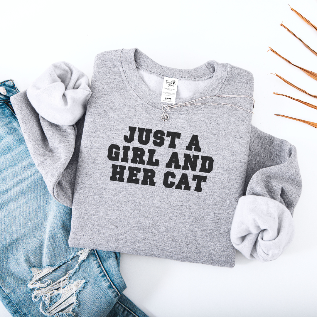 Just a GIRL and her CAT || ADULT